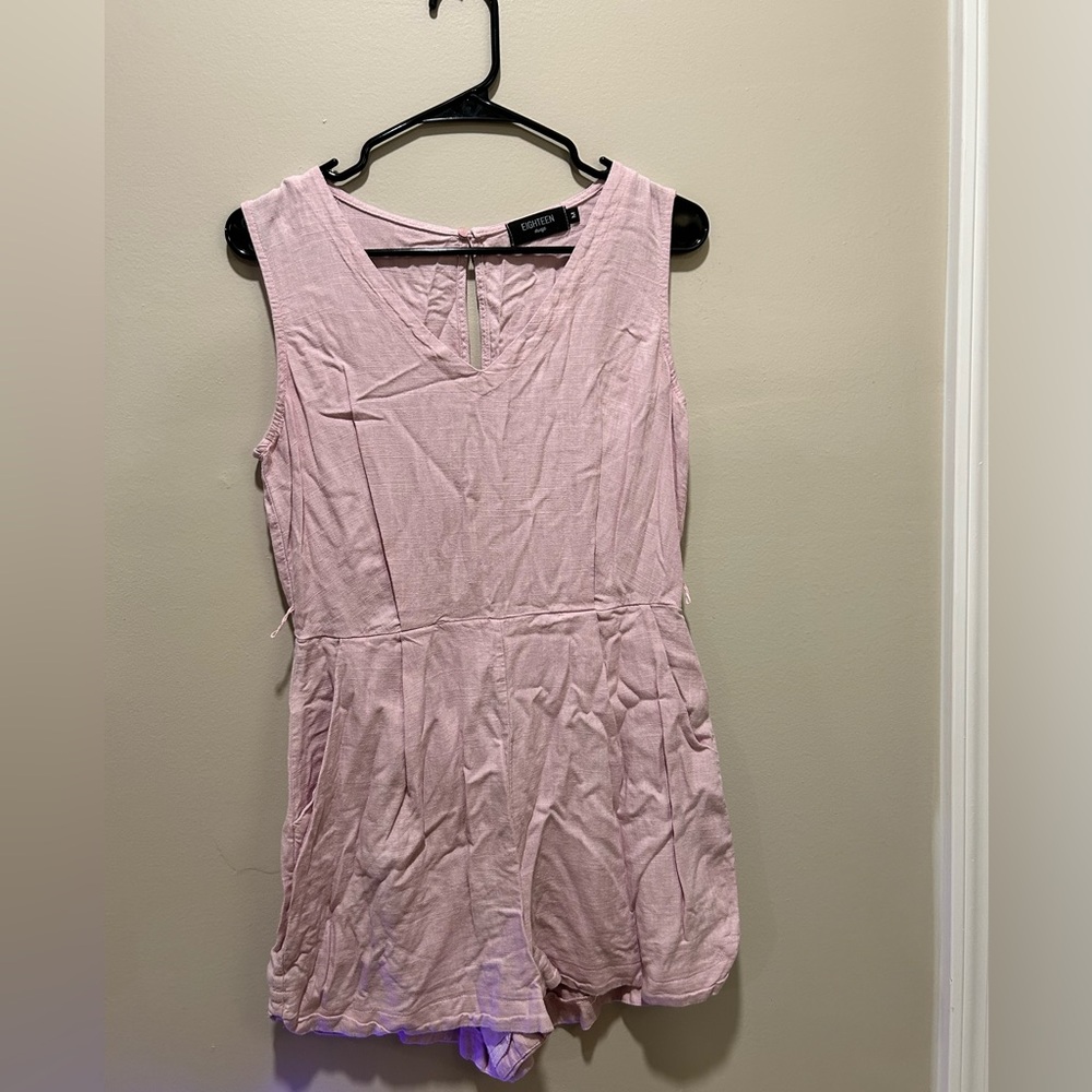 Pink romper